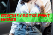 探索麻豆域名的无限可能性开启数字时代新篇章