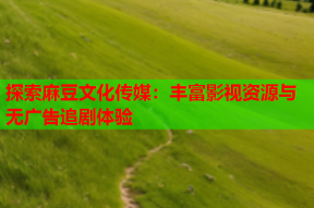 探索麻豆文化传媒：丰富影视资源与无广告追剧体验