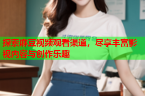 探索麻豆视频观看渠道，尽享丰富影视内容与创作乐趣