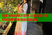 探索未知的魅力世界 让麻豆影片带你体验前所未有的视觉盛宴