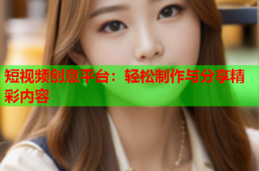 短视频创意平台：轻松制作与分享精彩内容