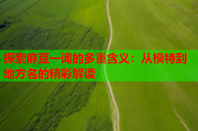 探索麻豆一词的多重含义：从模特到地方名的精彩解读