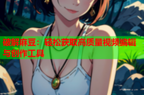 破解麻豆：轻松获取高质量视频编辑与创作工具