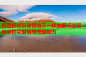 麻豆视频带你领略不一样的视听盛宴尽享精彩时刻与无限魅力