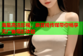 海量高清影视，麻豆视传媒带你畅享无广告观影体验