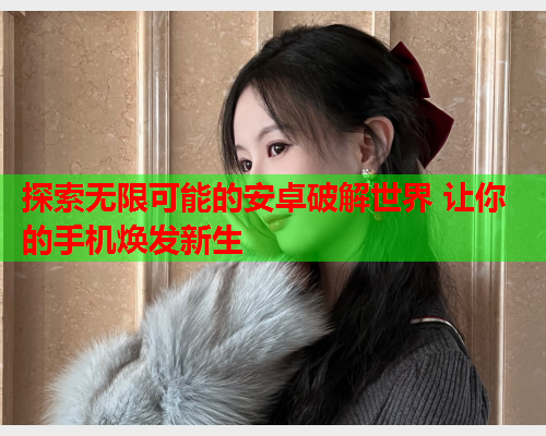 探索无限可能的安卓破解世界 让你的手机焕发新生  第1张