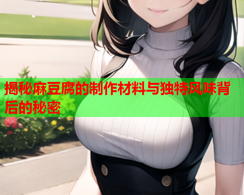 揭秘麻豆腐的制作材料与独特风味背后的秘密  第1张