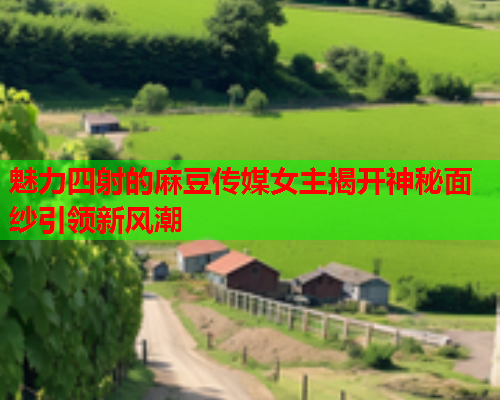 魅力四射的麻豆传媒女主揭开神秘面纱引领新风潮  第1张