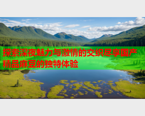 探索深夜魅力与激情的交织尽享国产精品麻豆的独特体验  第2张